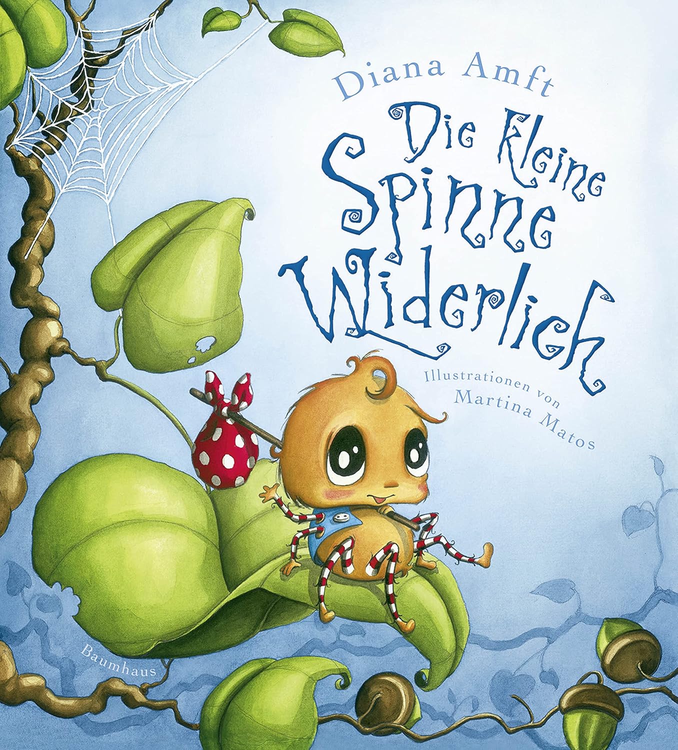 Eine kleine Spinne Widerlich