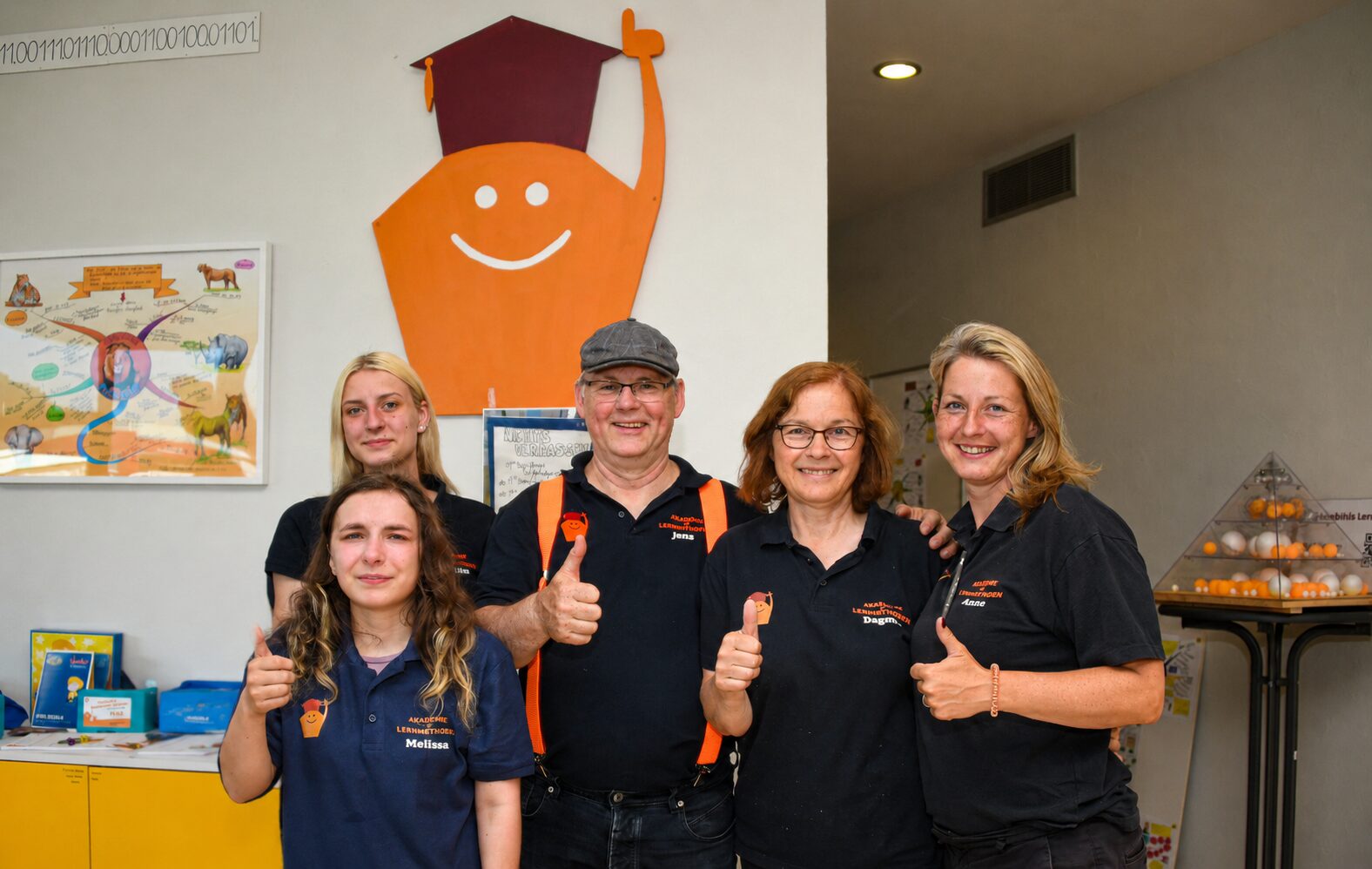 Gruppenbild_Akademie für Lernmethoden mit Melissa und Daggi